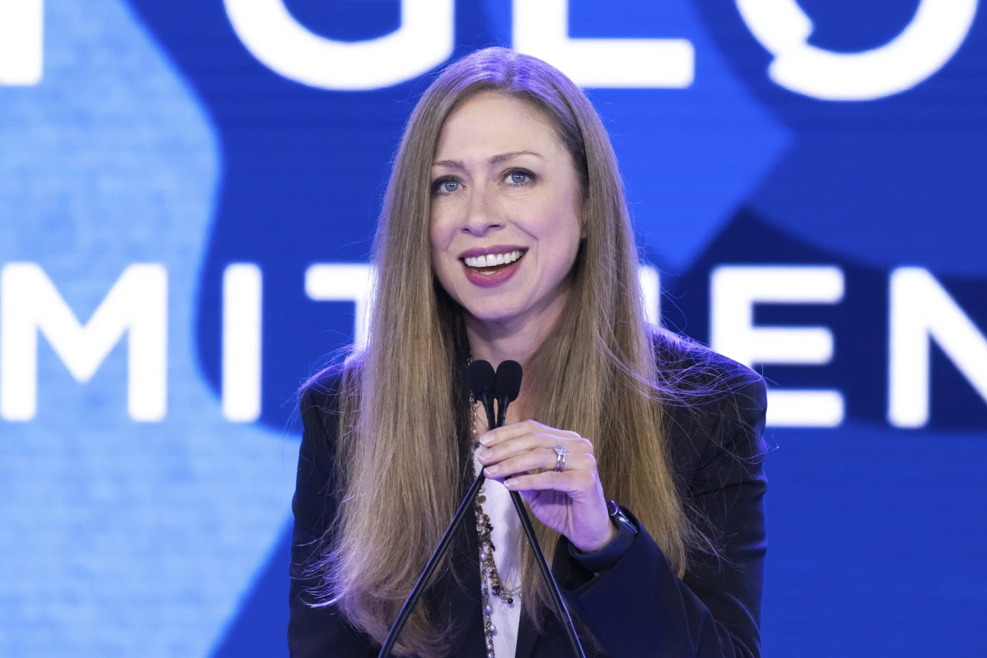 Associated Press Chelsea Clinton hopes new donations and ideas can