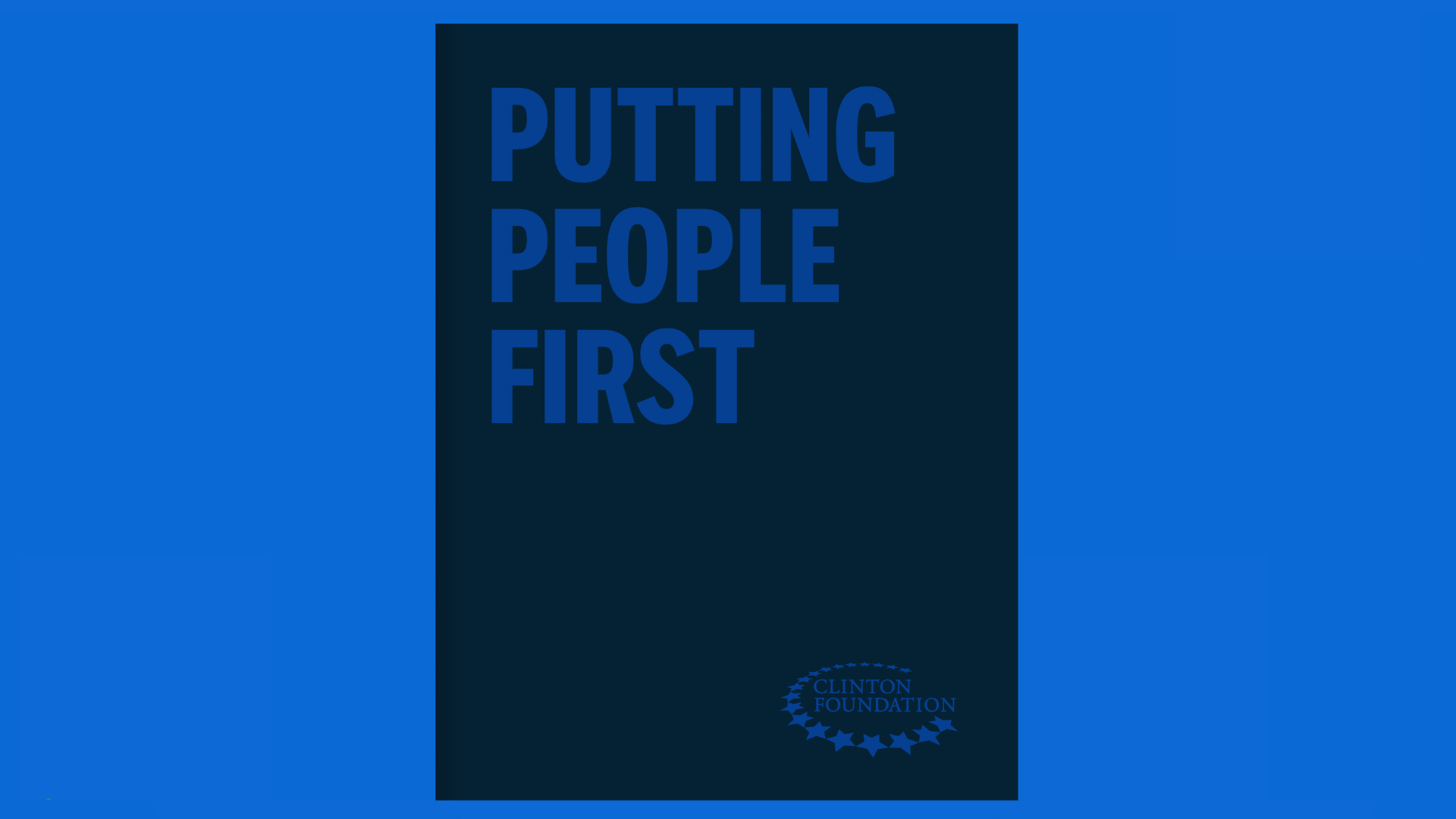 Putting People First – Clinton Foundation